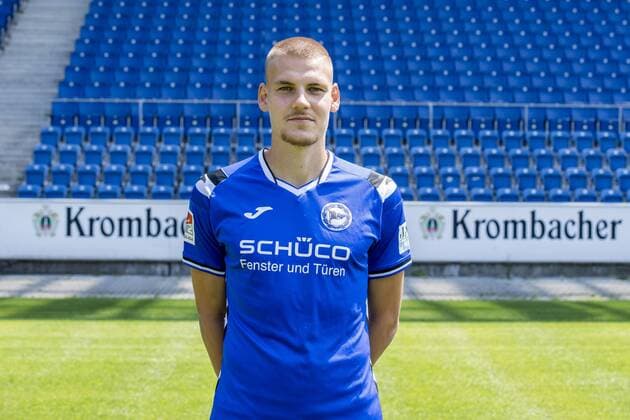 Max Christiansen; DSC Arminia Bielefeld; 2.BL, Porträttermin 2018 2019 Copyright: xKirchner Inderliedx