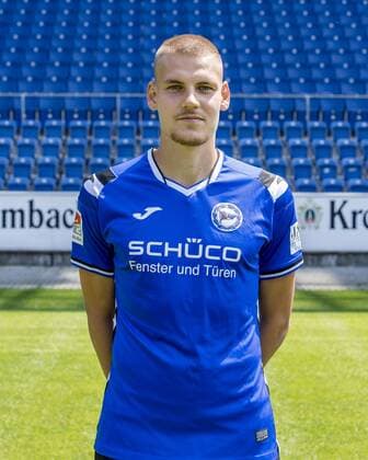 Max Christiansen; DSC Arminia Bielefeld; 2.BL, Porträttermin 2018 2019 Copyright: xKirchner Inderliedx