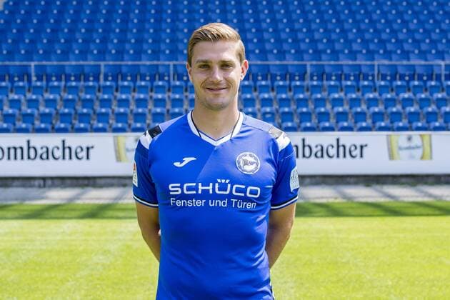 Tom Schütz; DSC Arminia Bielefeld; 2.BL, Porträttermin 2018 2019 Copyright: xKirchner Inderliedx