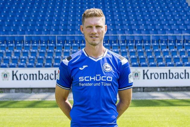 Fabian Klos; DSC Arminia Bielefeld; 2.BL, Porträttermin 2018 2019 Copyright: xKirchner Inderliedx