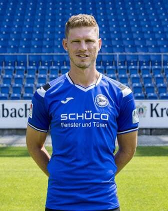Fabian Klos; DSC Arminia Bielefeld; 2.BL, Porträttermin 2018 2019 Copyright: xKirchner Inderliedx
