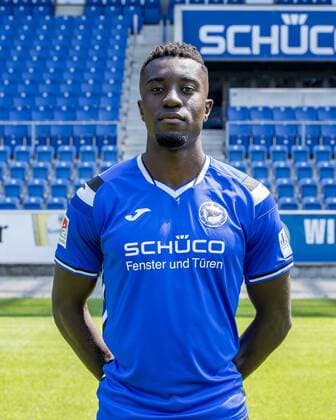 Prince Osei Owusu; DSC Arminia Bielefeld; 2.BL, Porträttermin 2018 2019 Copyright: xKirchner Inderliedx