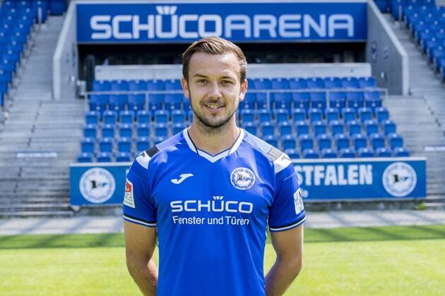 Manuel Prietl; DSC Arminia Bielefeld; 2.BL, Porträttermin 2018 2019 Copyright: xKirchner Inderliedx