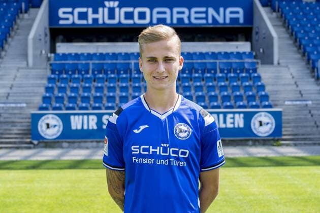 Nils Seufert; DSC Arminia Bielefeld; 2.BL, Porträttermin 2018 2019 Copyright: xKirchner Inderliedx