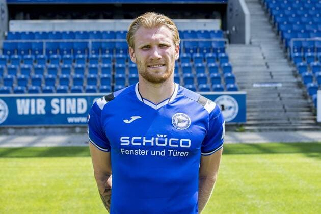 Andreas Voglsammer; DSC Arminia Bielefeld; 2.BL, Porträttermin 2018 2019 Copyright: xKirchner Inderliedx