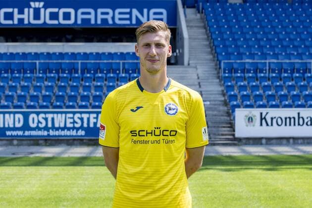 Philipp Klewin; DSC Arminia Bielefeld; 2.BL, Porträttermin 2018 2019 Copyright: xKirchner Inderliedx