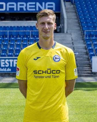 Philipp Klewin; DSC Arminia Bielefeld; 2.BL, Porträttermin 2018 2019 Copyright: xKirchner Inderliedx