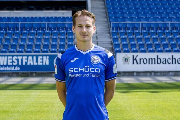 Cedric Brunner; DSC Arminia Bielefeld; 2.BL, Porträttermin 2018 2019 Copyright: xKirchner Inderliedx