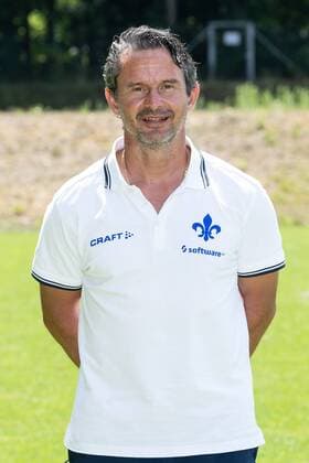 19.07.2018, xfux, Fussball 2.Bundesliga, SV Darmstadt 98 Fototermin Saison 2018 2019, PortraÌˆttermin 2018 2019, emspor, emonline, deloka, v.l. Trainer Dirk Schuster; (SV Darmstadt 98) Darmstadt