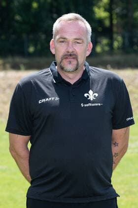 19.07.2018, xfux, Fussball 2.Bundesliga, SV Darmstadt 98 Fototermin Saison 2018 2019, PortraÌˆttermin 2018 2019, emspor, emonline, deloka, v.l. Betreuer Michael Richter; (SV Darmstadt 98) Darmstadt
