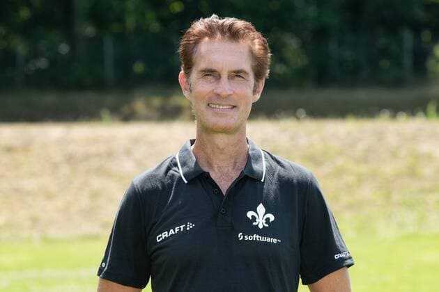 19.07.2018, xfux, Fussball 2.Bundesliga, SV Darmstadt 98 Fototermin Saison 2018 2019, PortraÌˆttermin 2018 2019, emspor, emonline, deloka, v.l. Mannschaftsarzt Dr. Ingo Schwinnen; (SV Darmstadt 98) Darmstadt