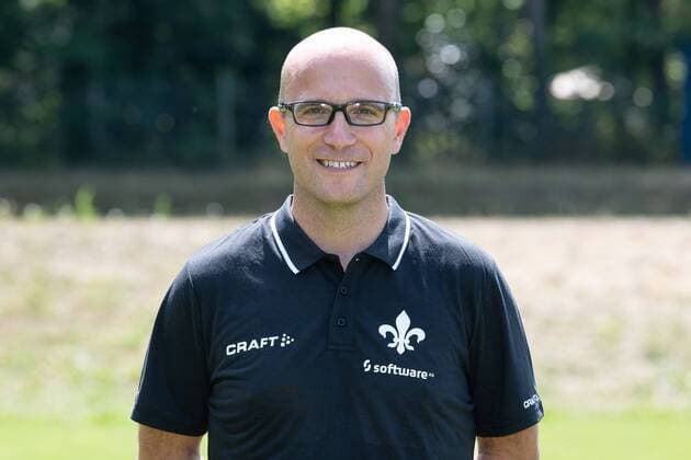 19.07.2018, xfux, Fussball 2.Bundesliga, SV Darmstadt 98 Fototermin Saison 2018 2019, PortraÌˆttermin 2018 2019, emspor, emonline, deloka, v.l. Mannschaftsarzt Dr. Alexander Lesch; (SV Darmstadt 98) Darmstadt
