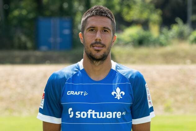 19.07.2018, xfux, Fussball 2.Bundesliga, SV Darmstadt 98 Fototermin Saison 2018 2019, PortraÌˆttermin 2018 2019, emspor, emonline, deloka, v.l. Slobodan Medojevic; (SV Darmstadt 98) Darmstadt