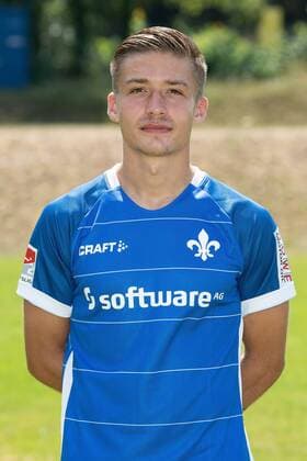 19.07.2018, xfux, Fussball 2.Bundesliga, SV Darmstadt 98 Fototermin Saison 2018 2019, PortraÌˆttermin 2018 2019, emspor, emonline, deloka, v.l. Marvin Mehlem; (SV Darmstadt 98) Darmstadt