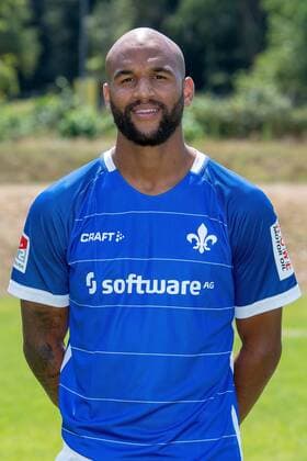 19.07.2018, xfux, Fussball 2.Bundesliga, SV Darmstadt 98 Fototermin Saison 2018 2019, PortraÌˆttermin 2018 2019, emspor, emonline, deloka, v.l. Terrence Boyd; (SV Darmstadt 98) Darmstadt