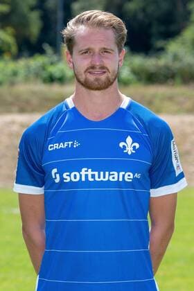 19.07.2018, xfux, Fussball 2.Bundesliga, SV Darmstadt 98 Fototermin Saison 2018 2019, PortraÌˆttermin 2018 2019, emspor, emonline, deloka, v.l. Immanuel Hoehn; (SV Darmstadt 98) Darmstadt