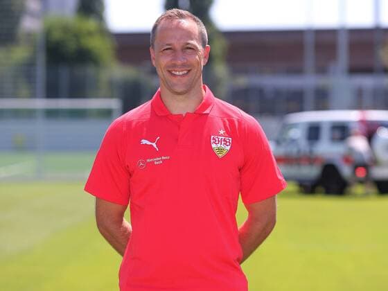 Co-Trainer Steven Cherundolo; VfB Stuttgart 1893; 1. BL, Portraettermin 2018 2019,