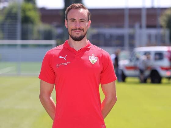 Athletiktrainer Matthias Schiffers; VfB Stuttgart 1893; 1. BL, Portraettermin 2018 2019,