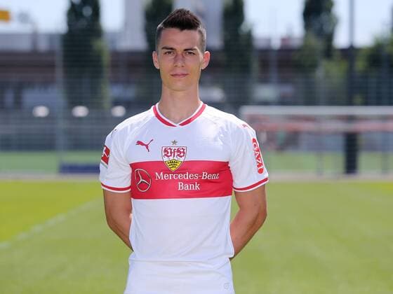 Erik Thommy; VfB Stuttgart 1893; 1. BL, Portraettermin 2018 2019,