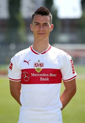 Erik Thommy; VfB Stuttgart 1893; 1. BL, Portraettermin 2018 2019,