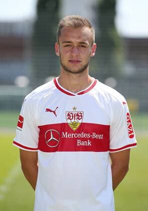 David Kopacz; VfB Stuttgart 1893; 1. BL, Portraettermin 2018 2019,