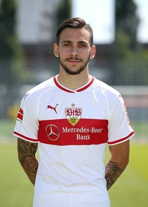 Anastasios Donis; VfB Stuttgart 1893; 1. BL, Portraettermin 2018 2019,