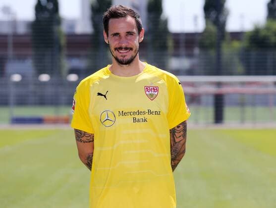 Jens Grahl; VfB Stuttgart 1893; 1. BL, Portraettermin 2018 2019,