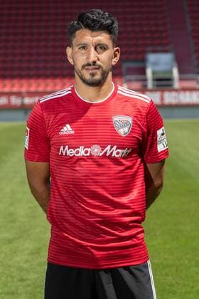 2. Bundesliga - 2. BL Fußball - PortraÌˆttermin 2018 2019, Almog Cohen (8); FC Ingolstadt 04 2. BL - FC Ingolstadt 04 Saison 2018 2019