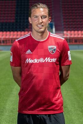 2. Bundesliga - 2. BL Fußball - PortraÌˆttermin 2018 2019, Konstantin Kerschbaumer (7); FC Ingolstadt 04 2. BL - FC Ingolstadt 04 Saison 2018 2019