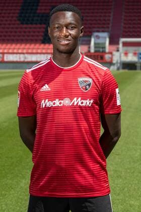 2. Bundesliga - 2. BL Fußball - PortraÌˆttermin 2018 2019, Agyemang Diawusie (27); FC Ingolstadt 04 2. BL - FC Ingolstadt 04 Saison 2018 2019