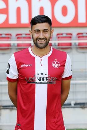 Oezguer Oezdemir; 1. FC Kaiserslautern; 3.Liga, Portraittermin 2018 2019 GER, 1. FC Kaiserslautern, Portaettermin 2018 2019 Kasierslautern