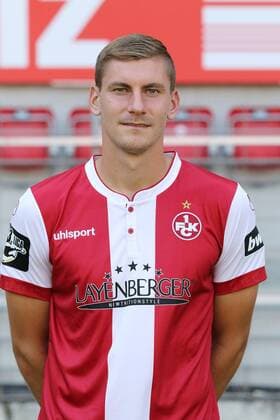 Kevin Kraus; 1. FC Kaiserslautern; 3.Liga, Portraittermin 2018 2019 GER, 1. FC Kaiserslautern, Portaettermin 2018 2019 Kasierslautern