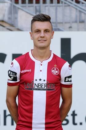 Gino Fechner; 1. FC Kaiserslautern; 3.Liga, Portraittermin 2018 2019 GER, 1. FC Kaiserslautern, Portaettermin 2018 2019 Kasierslautern