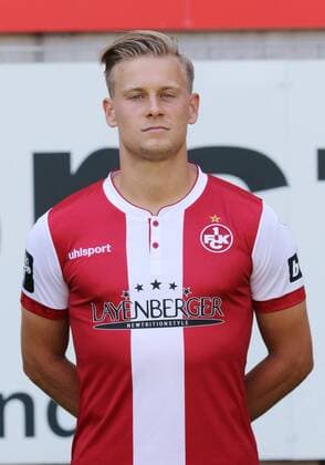 Julius Biada; 1. FC Kaiserslautern; 3.Liga, Portraittermin 2018 2019 GER, 1. FC Kaiserslautern, Portaettermin 2018 2019 Kasierslautern