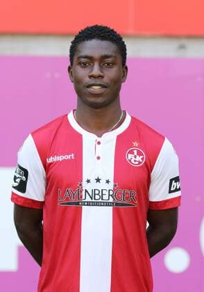 Dylan Esmel; 1. FC Kaiserslautern; 3.Liga, Portraittermin 2018 2019 GER, 1. FC Kaiserslautern, Portaettermin 2018 2019 Kasierslautern