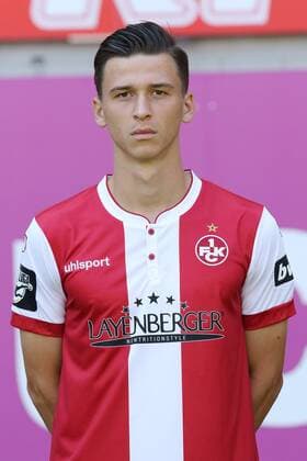Theo Bergmann; 1. FC Kaiserslautern; 3.Liga, Portraittermin 2018 2019 GER, 1. FC Kaiserslautern, Portaettermin 2018 2019 Kasierslautern