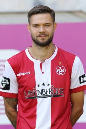 Lukas Spalvis; 1. FC Kaiserslautern; 3.Liga, Portraittermin 2018 2019 GER, 1. FC Kaiserslautern, Portaettermin 2018 2019 Kasierslautern