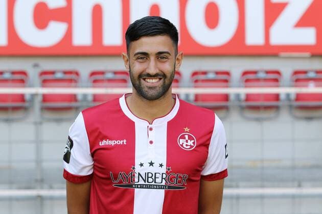 Oezguer Oezdemir; 1. FC Kaiserslautern; 3.Liga, Portraittermin 2018 2019 GER, 1. FC Kaiserslautern, Portaettermin 2018 2019 Kasierslautern