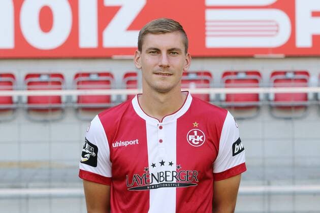 Kevin Kraus; 1. FC Kaiserslautern; 3.Liga, Portraittermin 2018 2019 GER, 1. FC Kaiserslautern, Portaettermin 2018 2019 Kasierslautern