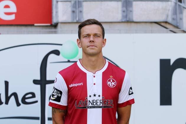 Mads Albaek; 1. FC Kaiserslautern; 3.Liga, Portraittermin 2018 2019 GER, 1. FC Kaiserslautern, Portaettermin 2018 2019 Kasierslautern
