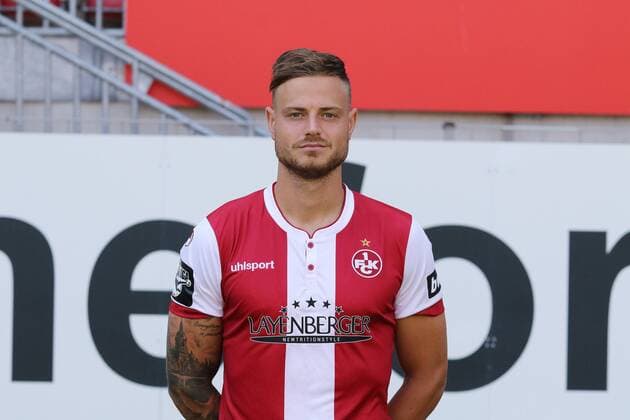 Timmy Thiele; 1. FC Kaiserslautern; 3.Liga, Portraittermin 2018 2019 GER, 1. FC Kaiserslautern, Portaettermin 2018 2019 Kasierslautern
