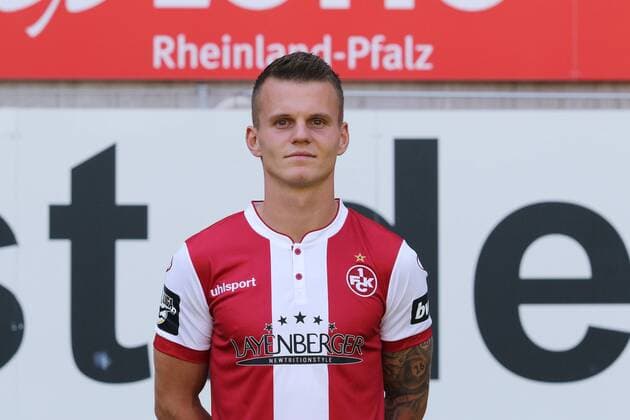 Florian Pick; 1. FC Kaiserslautern; 3.Liga, Portraittermin 2018 2019 GER, 1. FC Kaiserslautern, Portaettermin 2018 2019 Kasierslautern