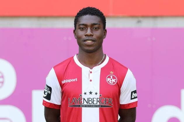 Dylan Esmel; 1. FC Kaiserslautern; 3.Liga, Portraittermin 2018 2019 GER, 1. FC Kaiserslautern, Portaettermin 2018 2019 Kasierslautern