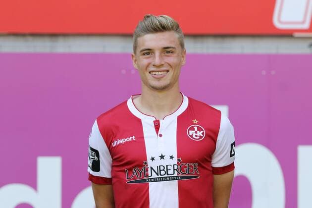 Elias Huth; 1. FC Kaiserslautern; 3.Liga, Portraittermin 2018 2019 GER, 1. FC Kaiserslautern, Portaettermin 2018 2019 Kasierslautern