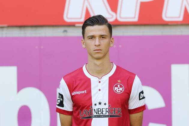 Theo Bergmann; 1. FC Kaiserslautern; 3.Liga, Portraittermin 2018 2019 GER, 1. FC Kaiserslautern, Portaettermin 2018 2019 Kasierslautern