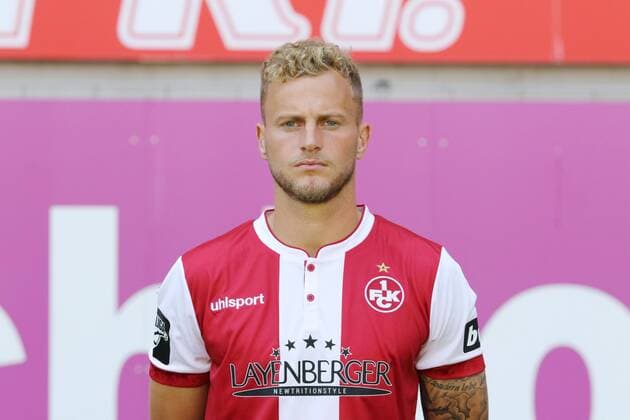 Christoph Hemlein; 1. FC Kaiserslautern; 3.Liga, Portraittermin 2018 2019 GER, 1. FC Kaiserslautern, Portaettermin 2018 2019 Kasierslautern