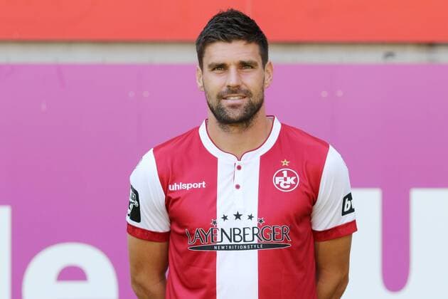 Florian Dick; 1. FC Kaiserslautern; 3.Liga, Portraittermin 2018 2019 GER, 1. FC Kaiserslautern, Portaettermin 2018 2019 Kasierslautern