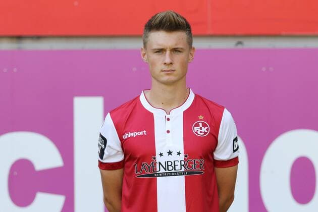 Carlo Sickinger; 1. FC Kaiserslautern; 3.Liga, Portraittermin 2018 2019 GER, 1. FC Kaiserslautern, Portaettermin 2018 2019 Kasierslautern
