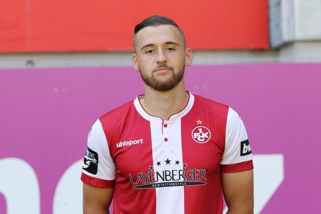 Lukas Gottwalt; 1. FC Kaiserslautern; 3.Liga, Portraittermin 2018 2019 GER, 1. FC Kaiserslautern, Portaettermin 2018 2019 Kasierslautern