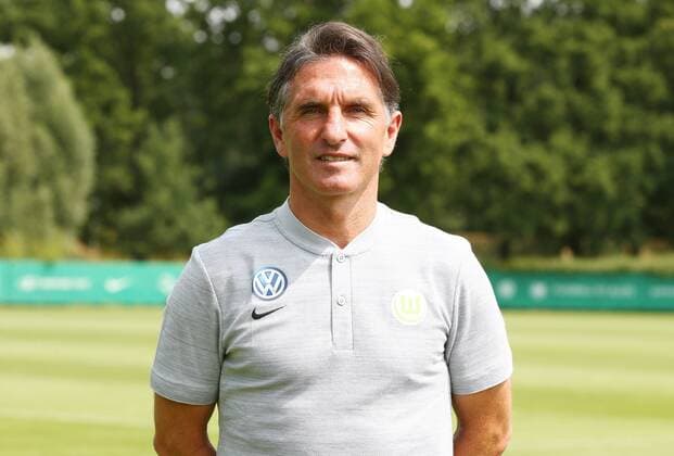 Trainer Bruno Labbadia Fußball Fussball DFL erste 1.Bundesliga Herren Saison 2018 2019 20.07.2018 VfL Wolfsburg Porträttermin , Porträt, Vorstellung, Präsentation, Pressetermin
